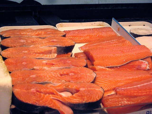 ستيك سلمون KFM 500g
